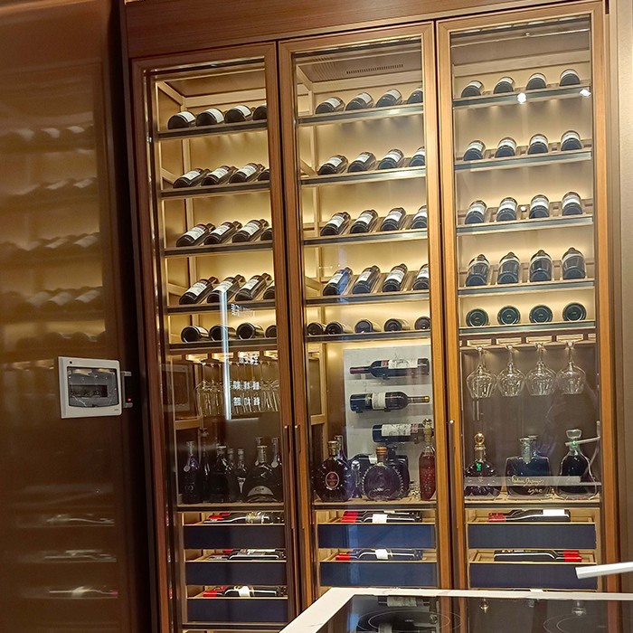 Luxury High End Wine Storage And Security Systems Reference: Commercial Wine Storage Factory
