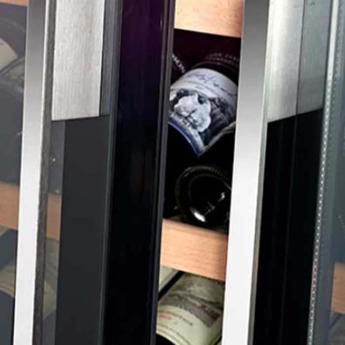 Stainless Steel Wine Rack Wine Cellar